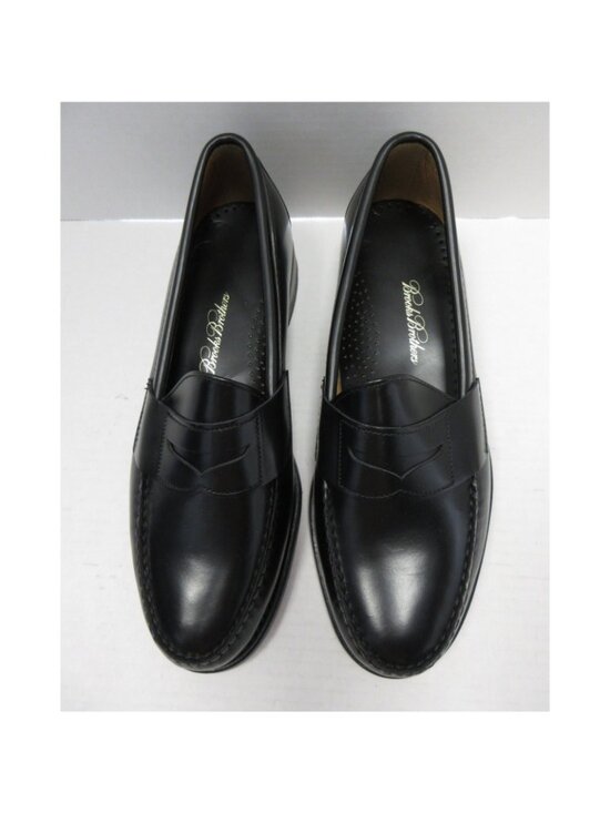 Brooks Brothers Shoes 11 D Penny Loafer Leather Slip On USA Made NEW main image 5